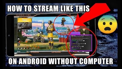 How To Stream Like Professional Streamers in just 5 Minutes.Stream From Android Without PC.