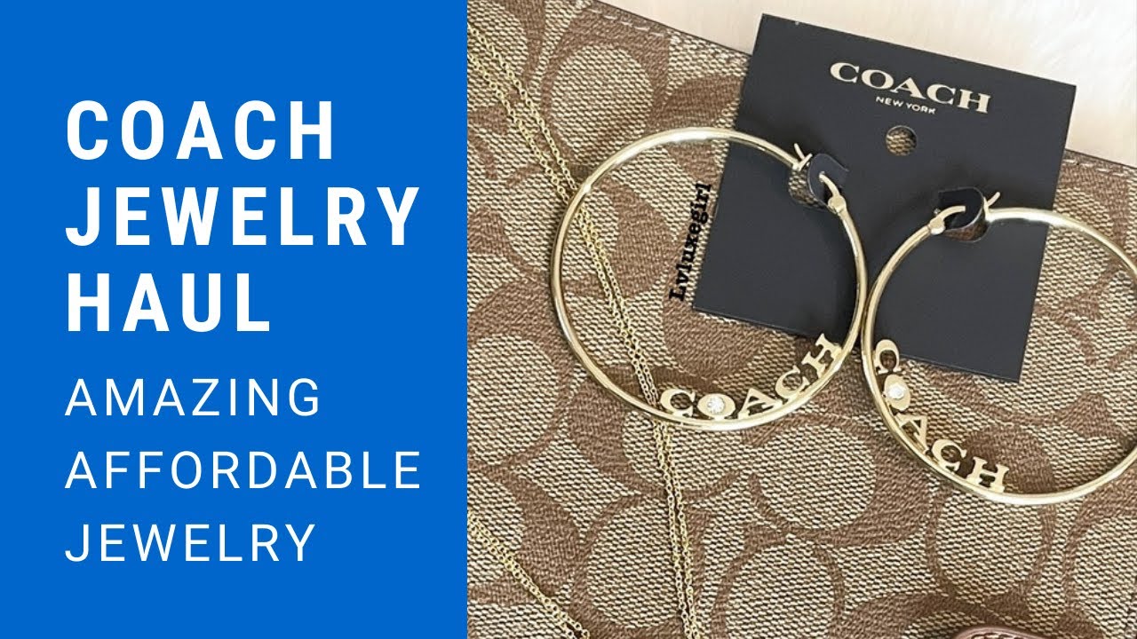 COACH JEWELRY HAUL / AMAZING AFFORDABLE JEWELRY / COACH HINGED BANGLE  BRACELET / HORSE AND CARRIAGE