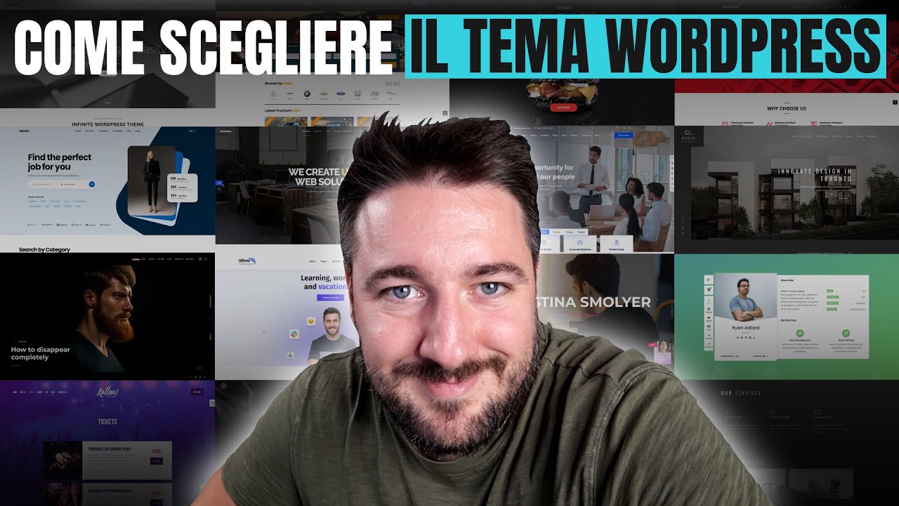 Come scegliere il tema Wordpress - YouTube
