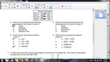 Interpreting Exponential Functions