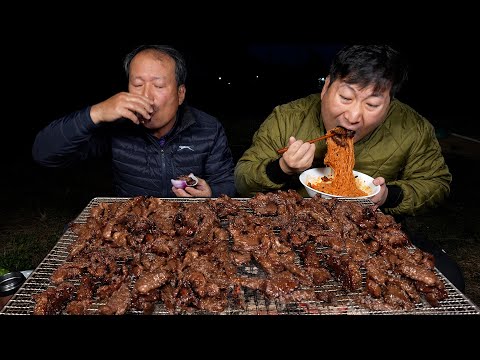 (Marinated <strong>Beef</strong> ribs) 요리&amp;amp;먹방!! - Mukbang eating <strong>show</strong>