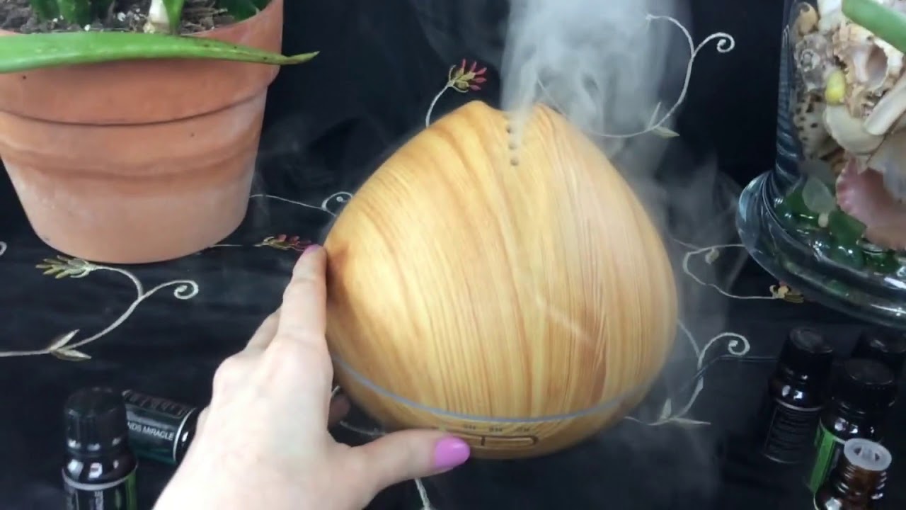 Healthy Home: MagiForet 400ML Wood Grain Aromatherapy Essential Oil Diffuser