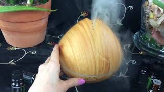 Healthy Home: MagiForet 400ML Wood Grain Aromatherapy Essential Oil Diffuser screenshot 2