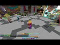 Playing Minecraft