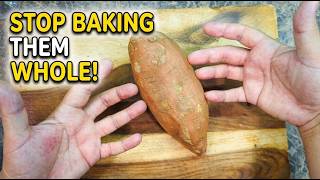 The culinary school SECRET to baking sweet potatoes in half the time!