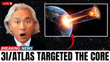 3IATLAS heeft zojuist een puls uitgezonden die de aardkern heeft geraakt. Michio Kaku