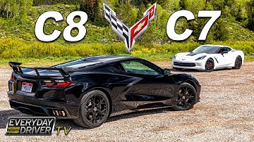 C8 vs C7 Corvette Comparison - Finally | Everyday Driver TV Season 7