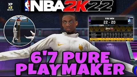 I Took My 6’7 PURE PLAYMAKER To The STAGE 1V1 COURT (never again)… - NBA 2K22