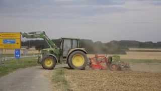 John Deere 6220 A Schlepper mit Frontlader