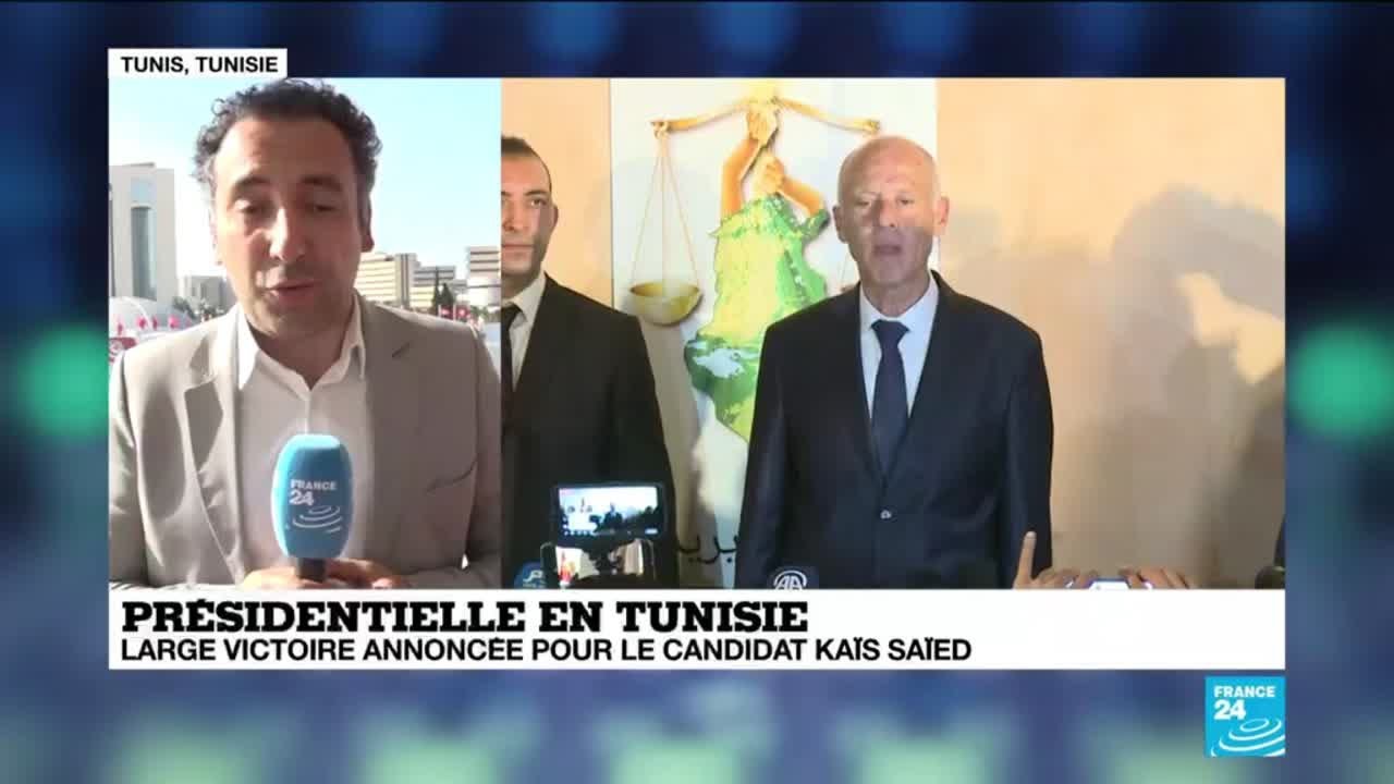 Présidentielle en Tunisie : large victoire annoncée pour le candidat Kais Saied inform