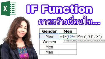 Excel If Function การใช้ if excel หลายเงื่อนไข