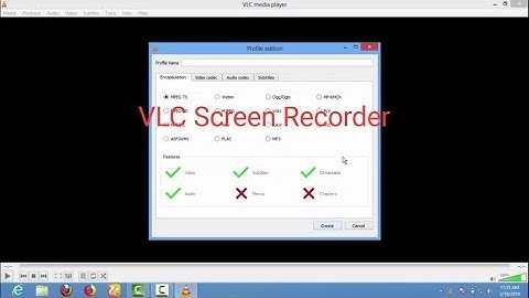 2019 !!! New update how to record your computer screen with VLC player
