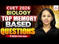 CUET Biology 2026 | Top Memory Based Questions | ये देखकर जरूर जाना