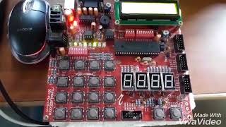 PIC16F877A based LED Dancing Lights