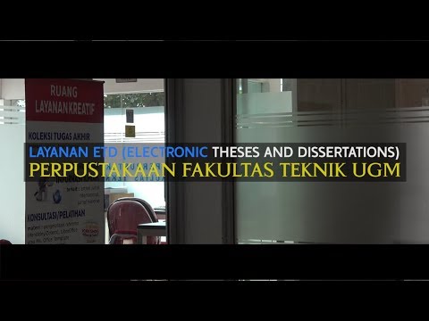 Tutorial Perpustakaan : Layanan ETD (Electronic Theses  and Dissertations)