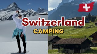 The most beautiful place in SWITZERLAND 🇨🇭GRINDELWALD/ SWISS ALPS/ШВЕЙЦАРИЯ/ ПОХОД В ГОРЫ/ КЕМПИНГ/