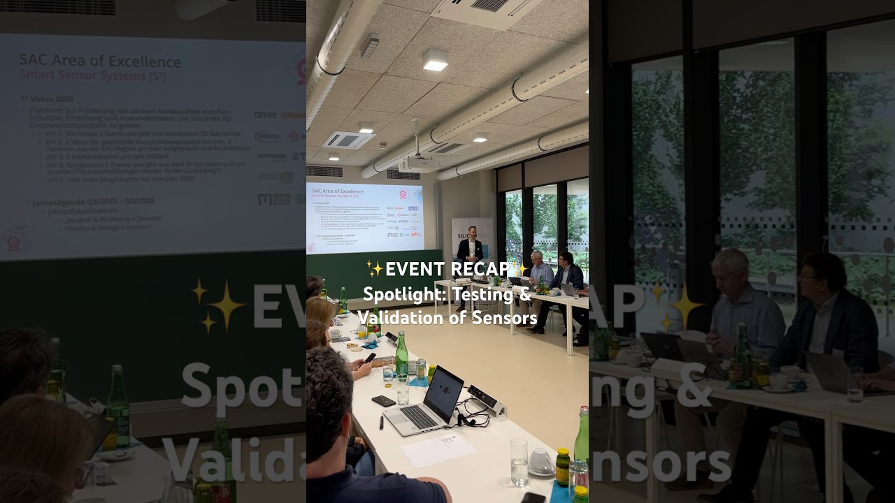 EVENT RECAP ✨ Das war: Spotlight on Testing and Validation of Sensors 💡vom 22.05.2025