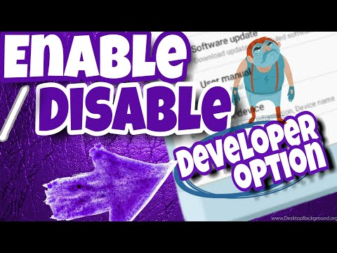 Enable or Disable Developer Option in Android 2018