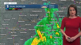 Flood watch remains in effect by KJRH -TV | Tulsa | Channel 2 1,647 views 13 hours ago 4 minutes, 3 seconds