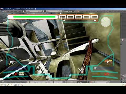 H.E.L.L hub zone.. Blender Game Engine