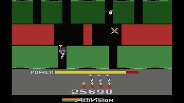 H.E.R.O. - (1984) - Atari 2600 - gameplay