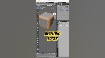 Easy bevelling edges for beginners #blender3d #bevel #corner #tutorial #basic #3dmodelling