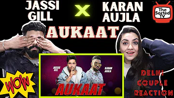 Jassi Gill ft Karan Aujla | Aukaat | DesiCrew | Delhi Couple Reactions