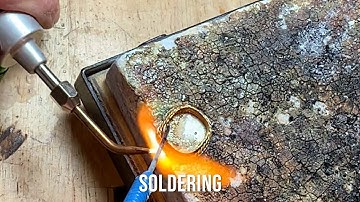 Adding Twisted Wire to Bezel Ring