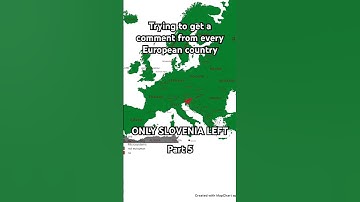 Trying to get a comment from every European country part 5 #comment #europe #map #mapping