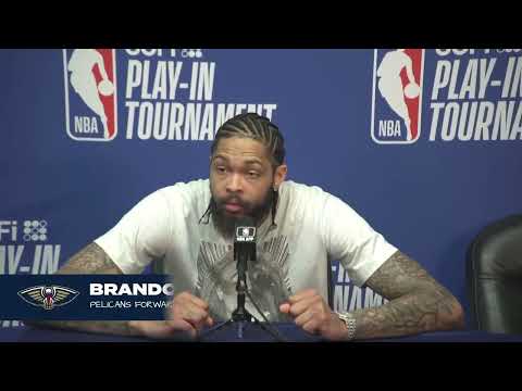 Brandon Ingram on playoff berth, bench players energy | Pelicans-Kings Play-In Postgame 4/19/2024