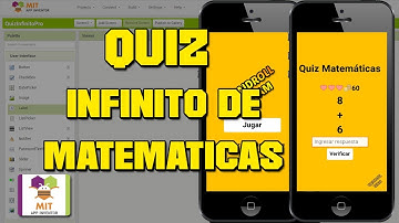 QUIZ INFINITO CON PREGUNTAS DE MATEMÁTICAS, PUNTOS Y VIDAS EN MIT App Inventor 2
