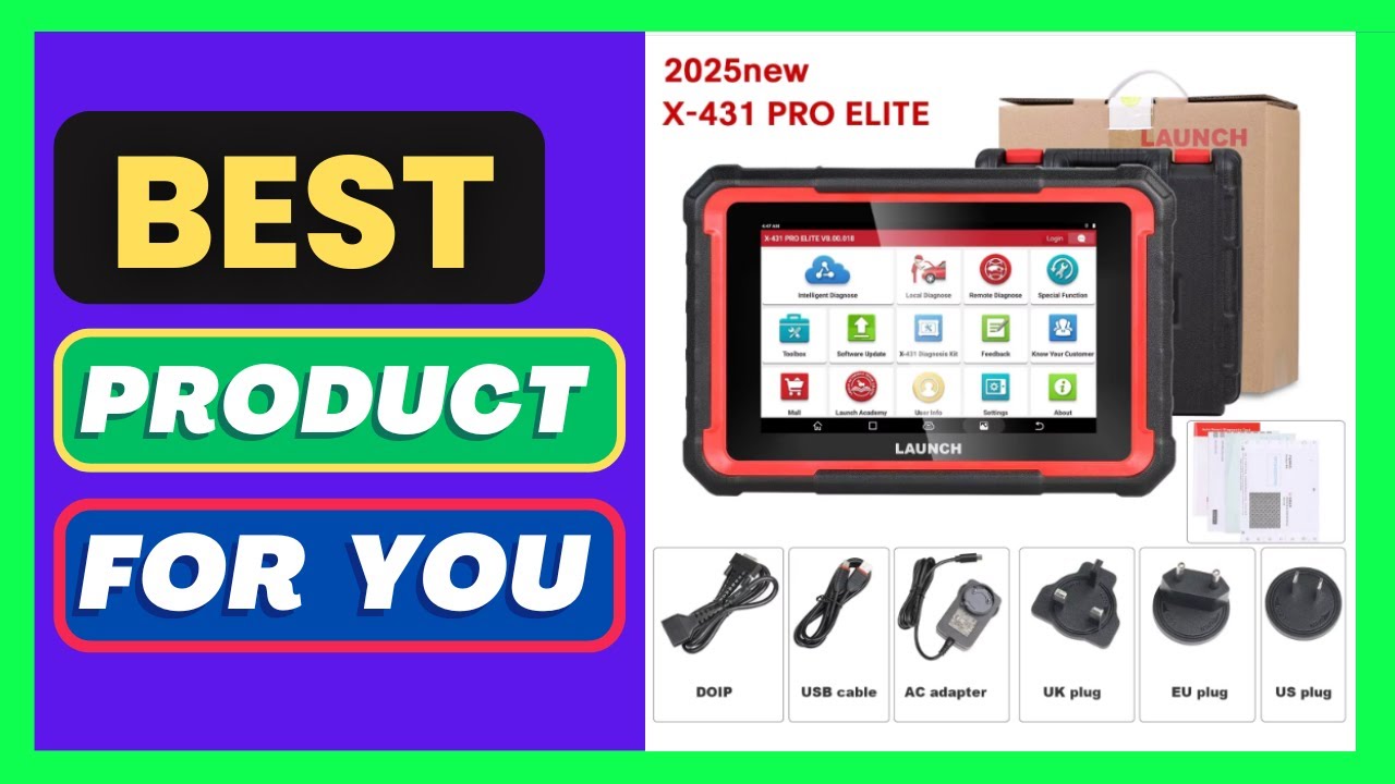 [EU/UK Version]Launch X431 PRO ELITE Auto Full System Car