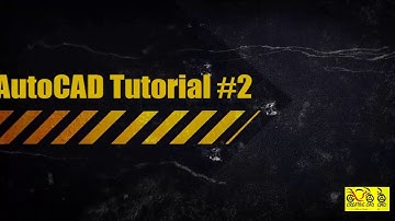 AutoCAD Tutorial #2 | Sketch | Construction Line Command | X-line