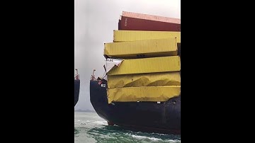 TÀU MSC HOUSTON GẶP SỰ CỐ TRONG BÃO – 15 CONTAINER RƠI XUỐNG BIỂN 21/3/2025 #antvina #logistics