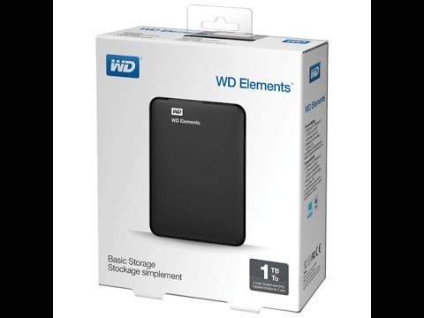פתיחת קופסא לכונן קשיח-USB 3.0 Elements WD 1TB