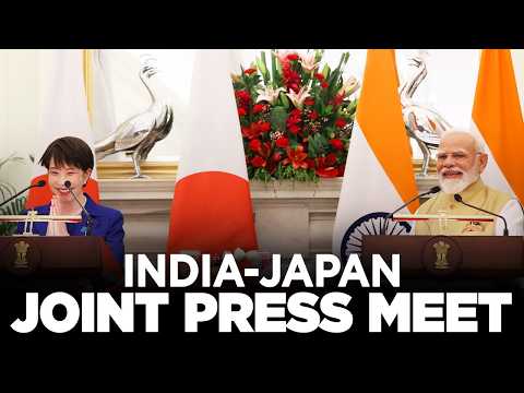 LIVE: PM Modi, PM Sanae Takaichi of Japan attend joint press meet at Hyderabad House, New Delhi