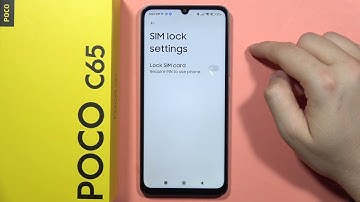 POCO C65: Turn On/Off SIM Card PIN - Remove SIM Card Lock Code #pocophone