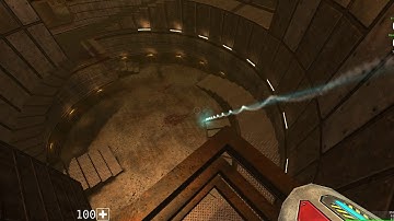 Quetoo instagib  railz - testing out the hook!