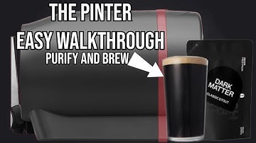 The Pinter 3 Purify and Brew Walkthrough Easy Guide | Dark Matter Classic Stout Brew