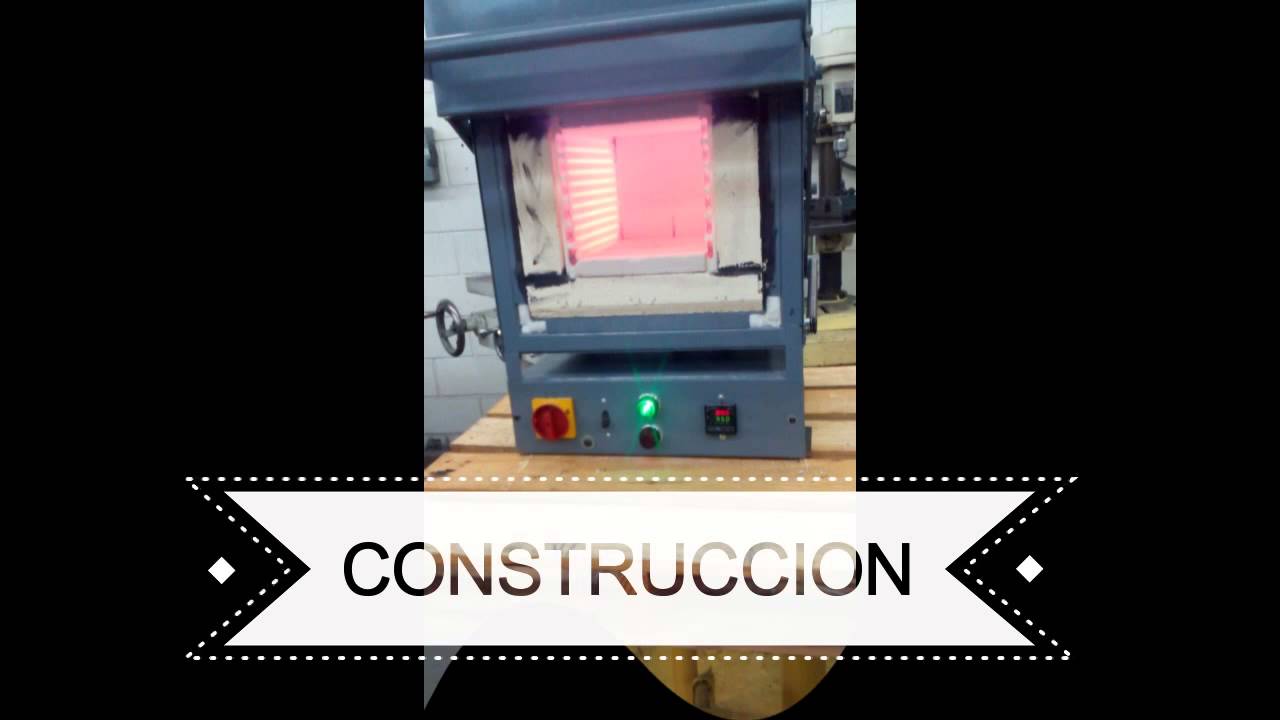 Horno de tratamiento termico de aceros Funcionamiento y desarrollo - YouTube