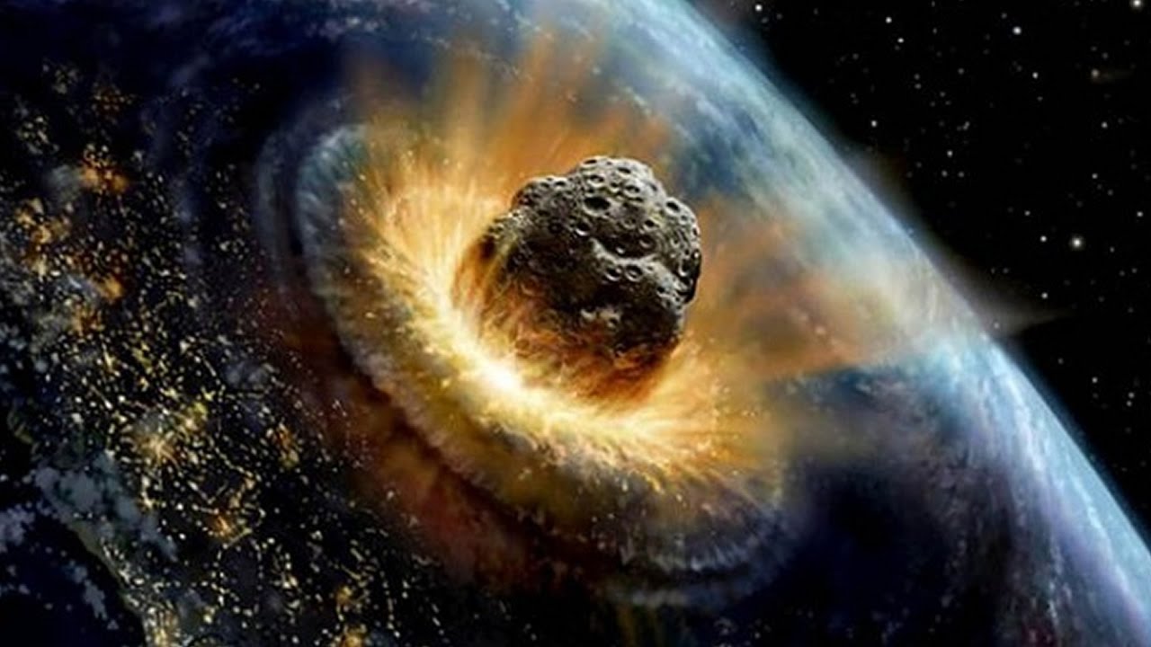 Resultado de imagem para asteroide atinge a terra