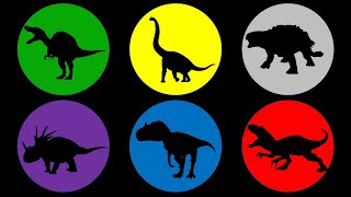 Dinosaurs Toys : Spinosaurus , Indominus Rex ,Apatosaurus,Triceratops , Nodosaurus ,Giganotosaurus