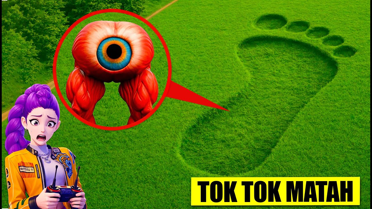 Mi DRON Captó TOK TOK MATAH en La Vida REAL A Las 3AM!