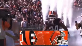 Bengals vs Browns NFL On CBS Intro/Theme Week 7 | NFL 2024