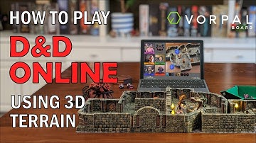 How to Play D&D Online Using 3D Terrain