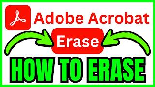How To Erase In Adobe Acrobat quick U0026 Easy 2026