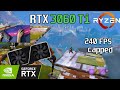 🚀 RTX 3060 Ti + Ryzen 5 5600X · 240fps stable!! · Fortnite CHAPTER 5 · COMPETITIVE SETTINGS