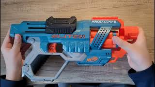 Playing Nerf Elite 2.0 Commander RD-6