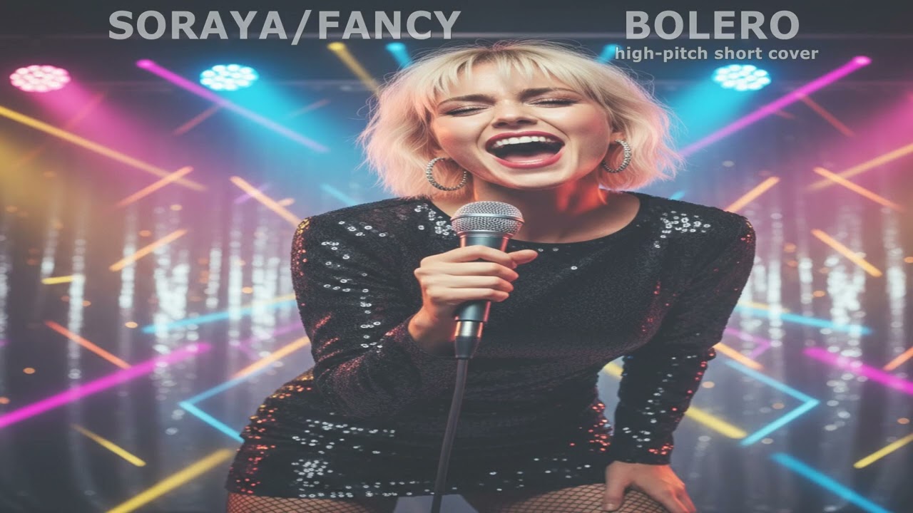 Soraya/Fancy - Bolero (high-pitch short cover)