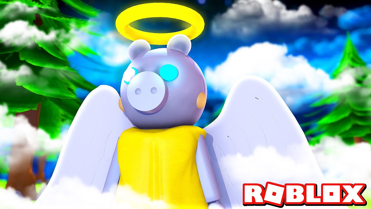 Playing As Angel Pig In Roblox Piggy Youtube - angel roblox game